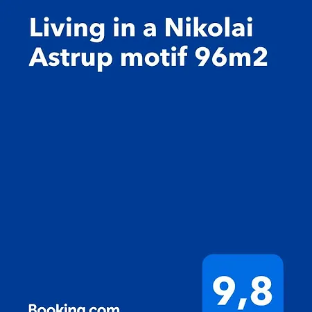 Appartement Living In A Nikolai Astrup Motif 96m2 *