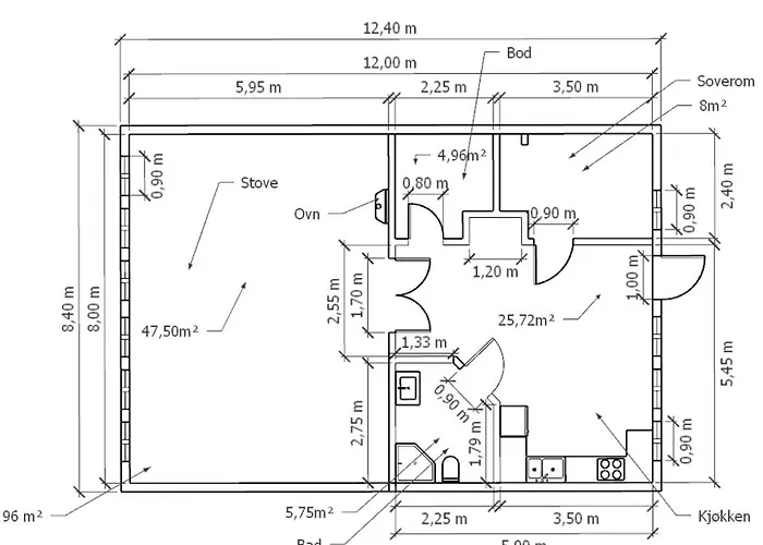 Lejlighed Living In A Nikolai Astrup Motif 96m2 *